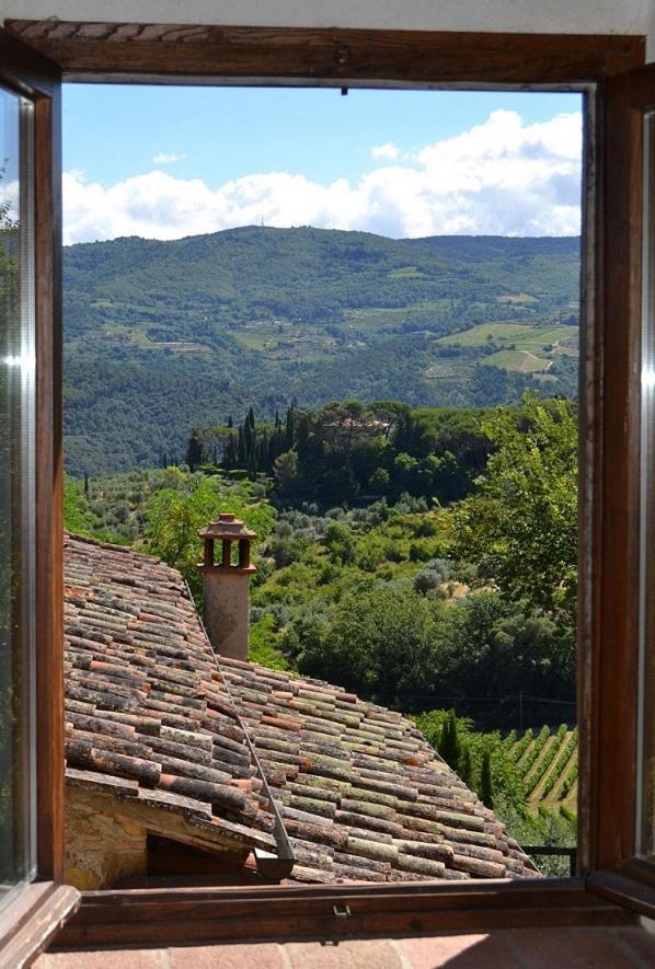 Ferienwohnung Agriturismo Podere La Casa Panzano in Chianti Exterior foto